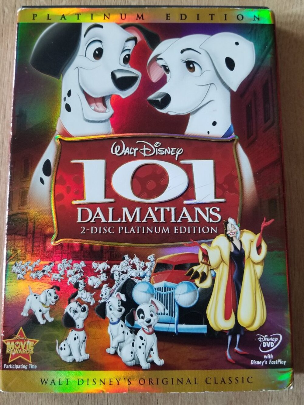 101 Dalmatians Disney DVD